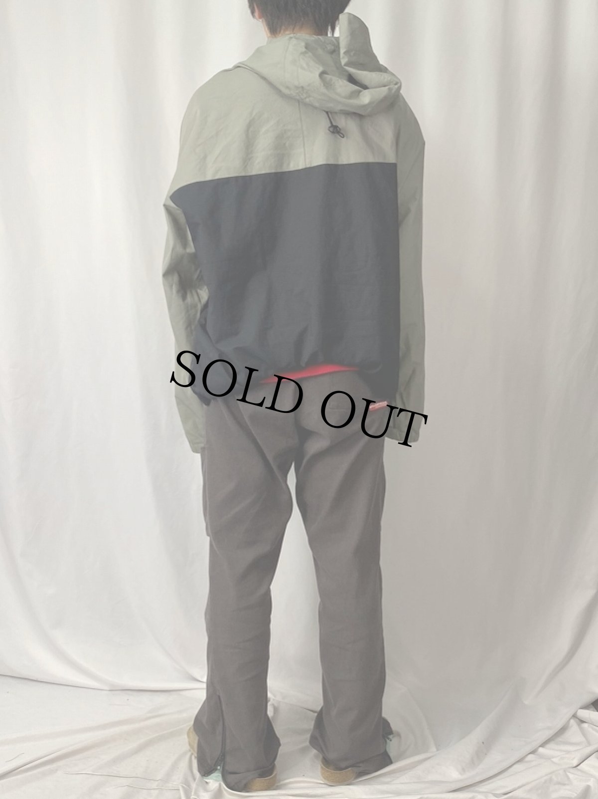 画像4: 2000's Patagonia 2トーン アノラックパーカー L (4)