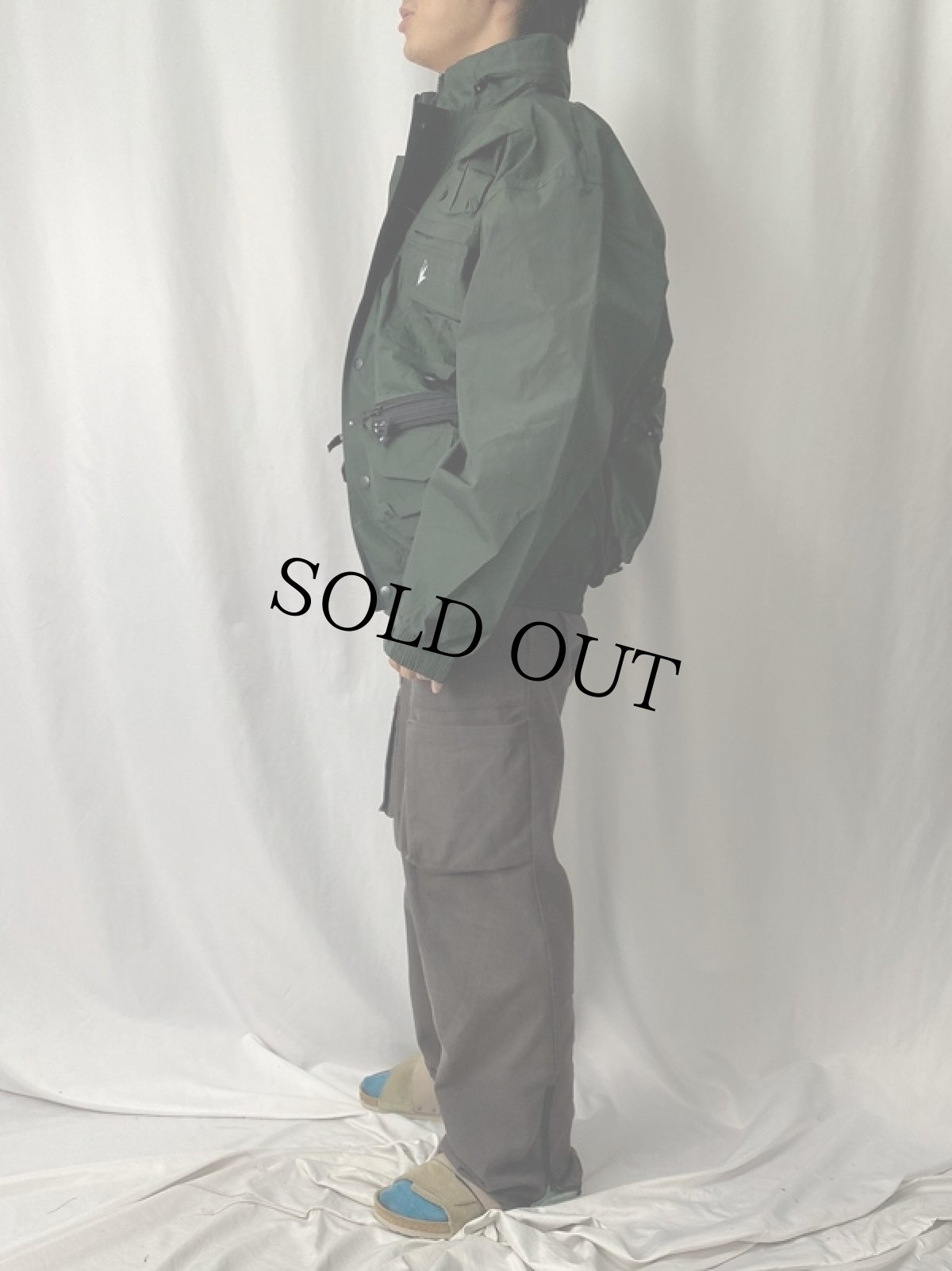 画像3: Frogg Toggs ロゴ刺繍 フィッシングジャケット L (3)