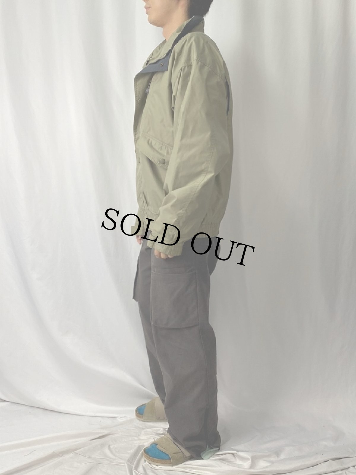 画像3: 90's〜 ナイロンマウンテンジャケット M (3)