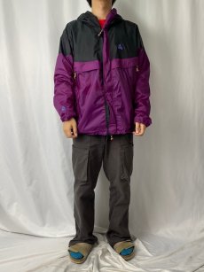 画像2: 90's NIKE ACG 2トーン ナイロンアノラックパーカー L (2)