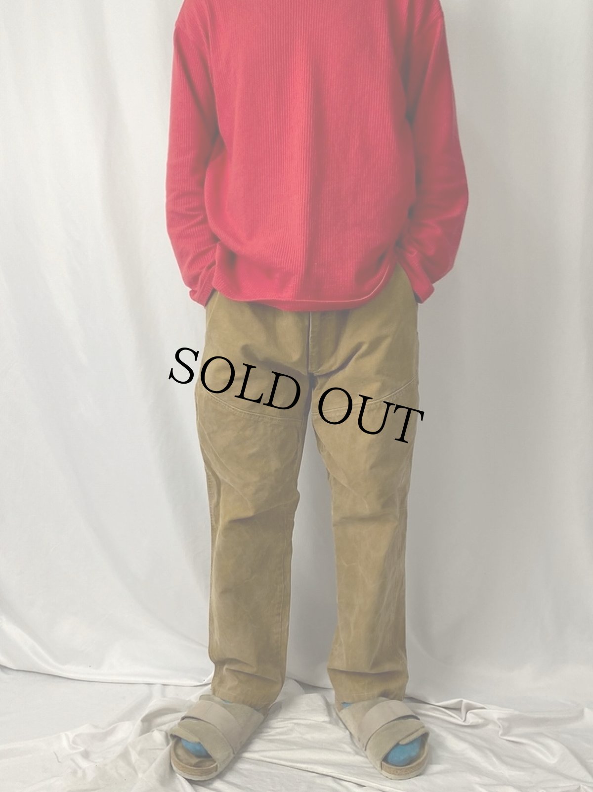 画像2: POLO Ralph Lauren "SLIM GI FIT" ダックハンティングパンツ W37 (2)