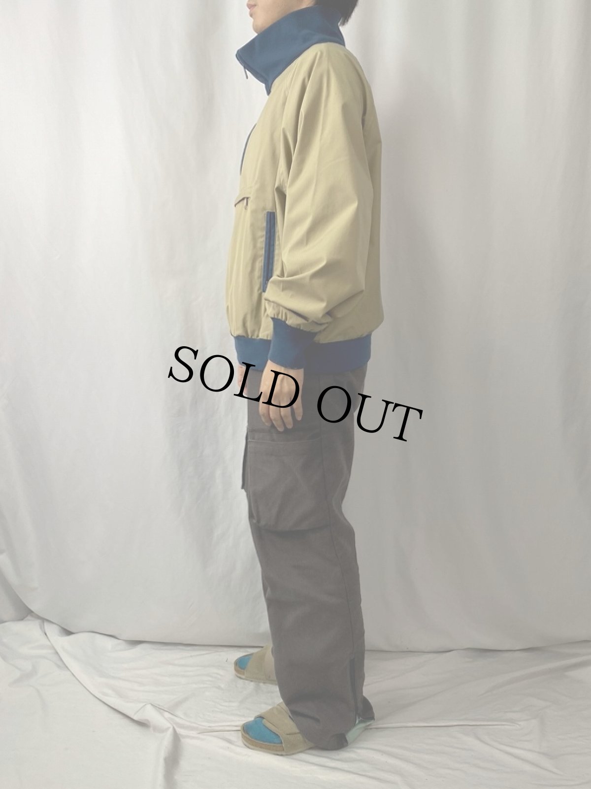 画像3: 80's L.L.Bean コットン×ポリエステル アノラックジャケット (3)