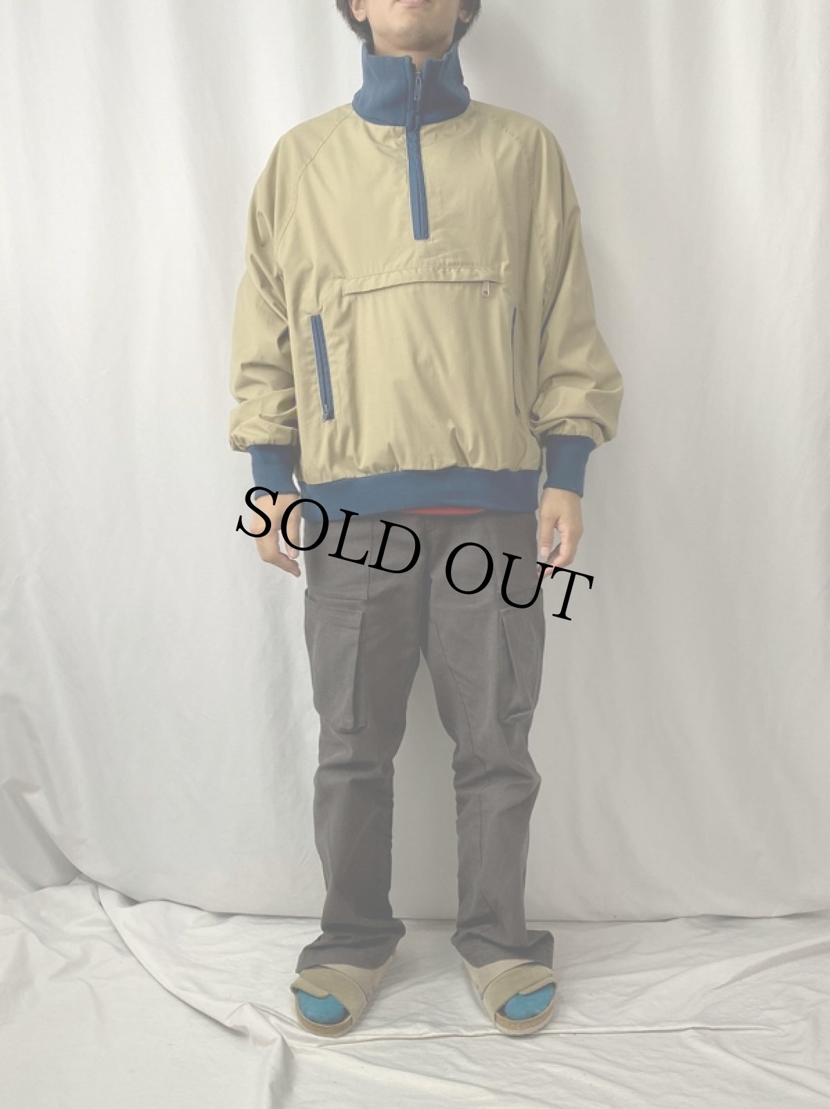 画像2: 80's L.L.Bean コットン×ポリエステル アノラックジャケット (2)