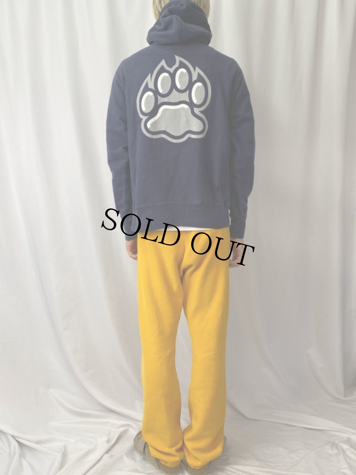 画像5: Champion REVERSE WEAVE "UNIVERSITY OF NEW HAMPSHIRE" プリントスウェットフーディー M (5)