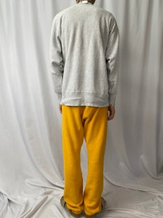 画像4: 90's Champion REVERSE WEAVE USA製 "GWU" プリントスウェット XL (4)