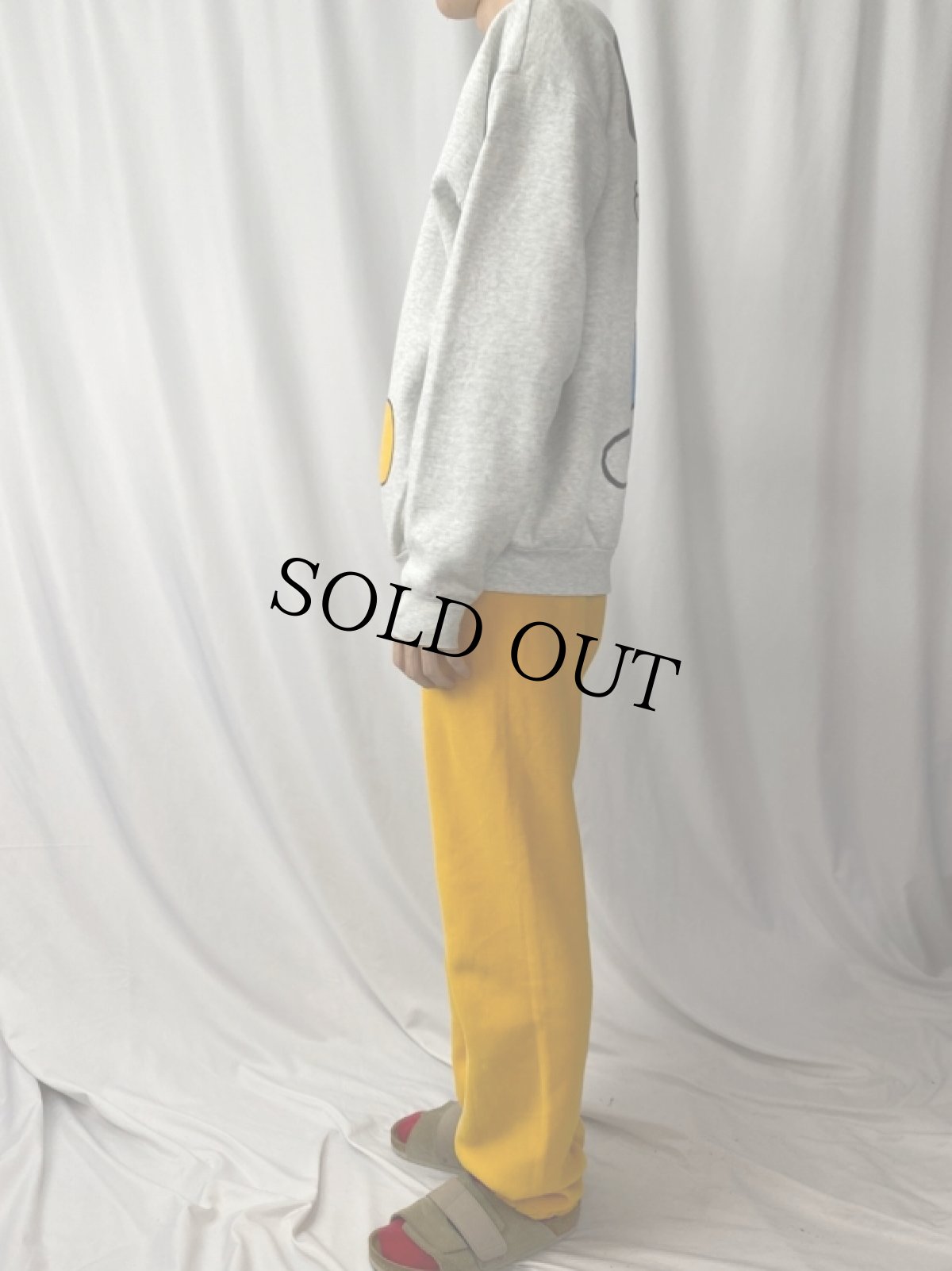 画像3: 90's MICKEY&CO. 青パンミッキー キャラクタープリントスウェット (3)