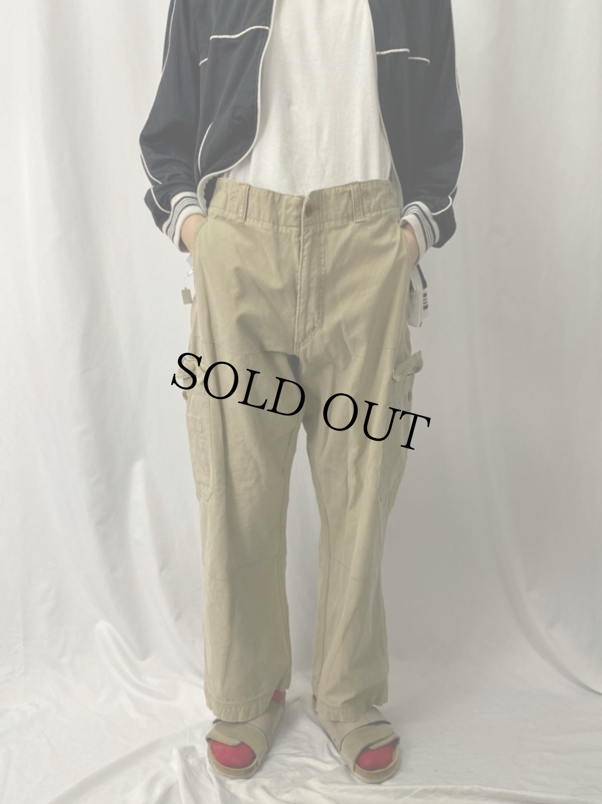 画像2: AMERICAN EAGLE OUTFITTERS ミリタリータイプ カーゴパンツ W37 (2)