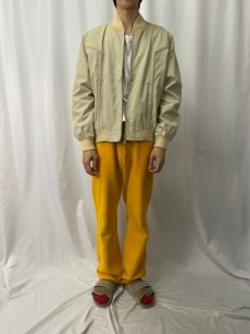 画像2: 80〜90's Spicer ポリエステル×コットン ジップジャケット SIZE42 (2)