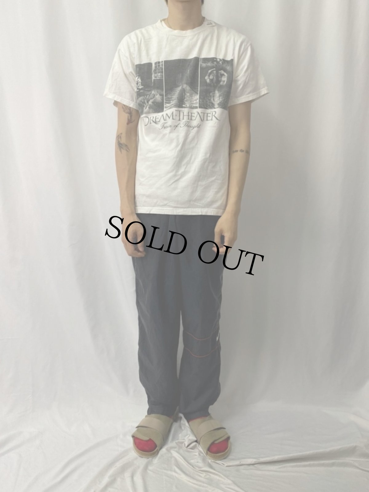 画像2: 2004 Dream Theater "Train Of Thought" プログレッシブ・メタルバンドツアーTシャツ M (2)