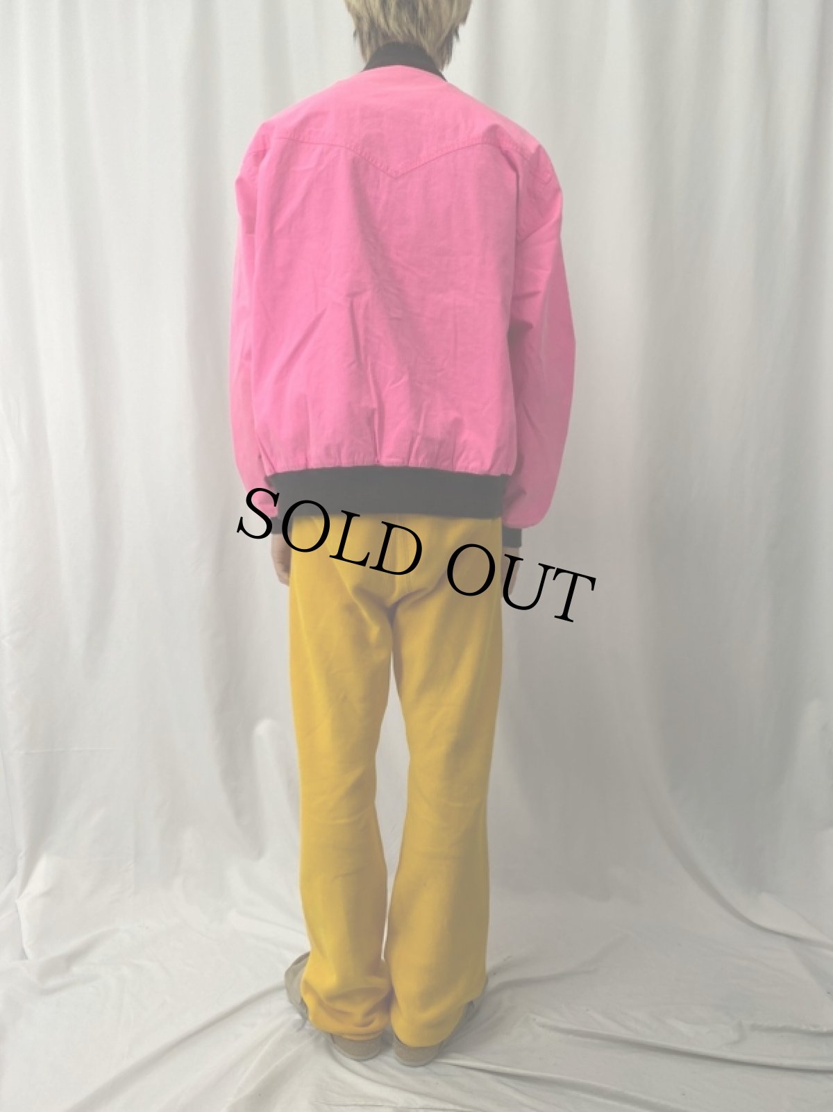 画像4: 90's Wrangler "BRUSHPOPPER" コットンジャケット XL (4)