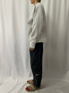 画像3: 90's REVERSE WEAVE TYPE USA製 "NAVY" プリントスウェット L (3)