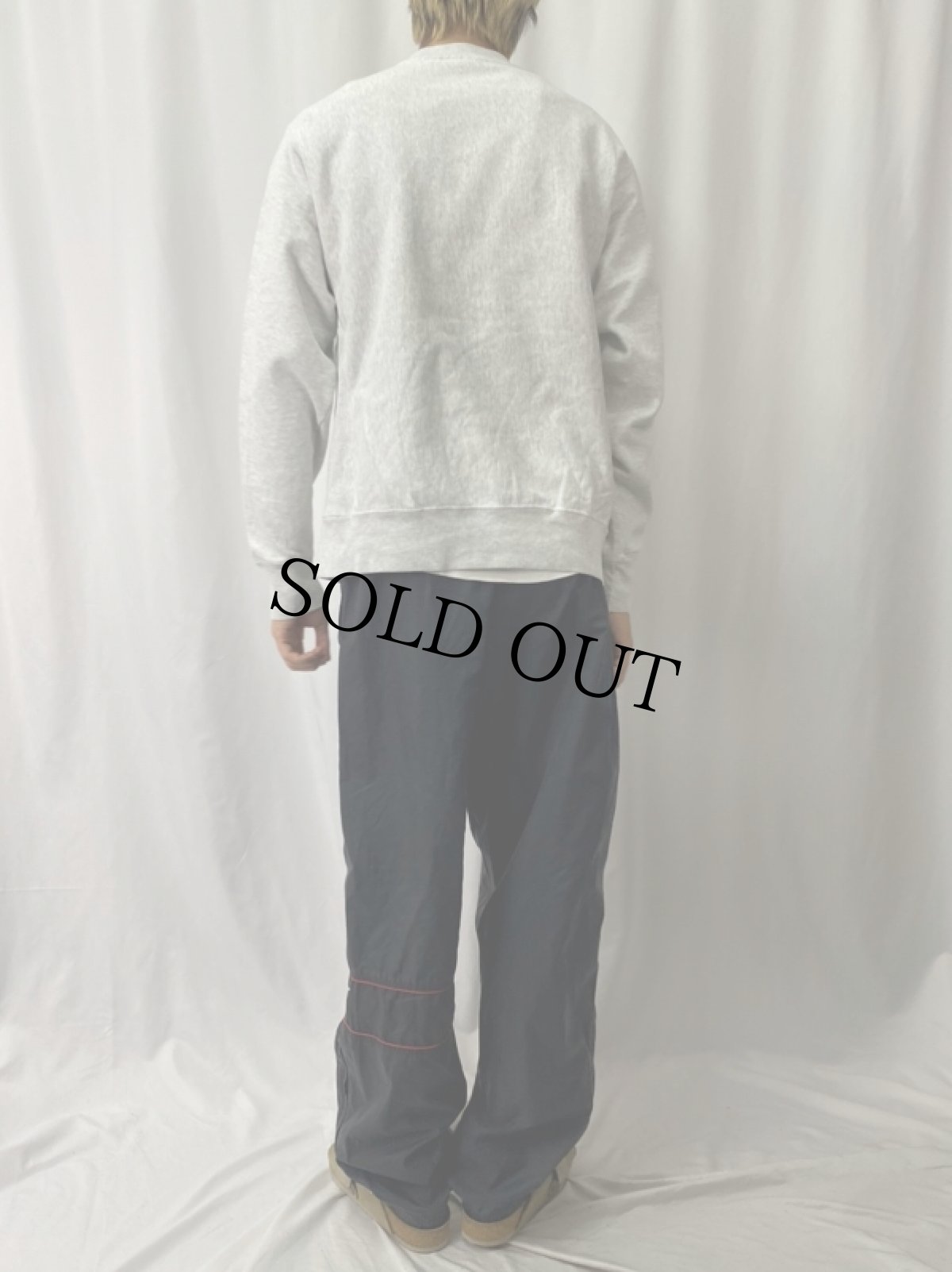 画像4: Champion REVERSE WEAVE "COLUMBIA" プリントスウェット M (4)