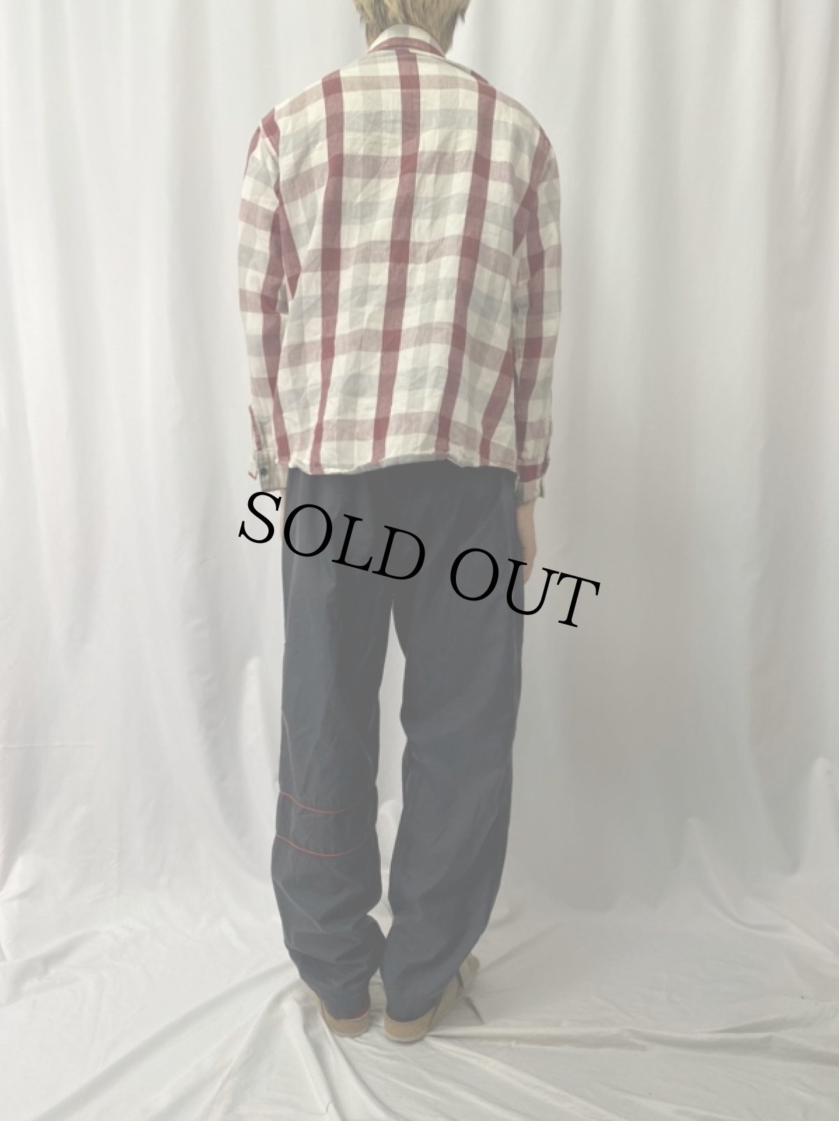 画像4: ブロックチェック柄 ヘビーネルシャツ (4)