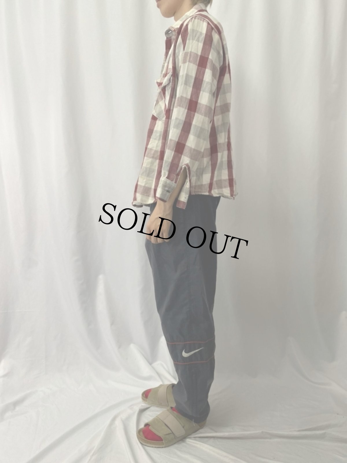 画像3: ブロックチェック柄 ヘビーネルシャツ (3)