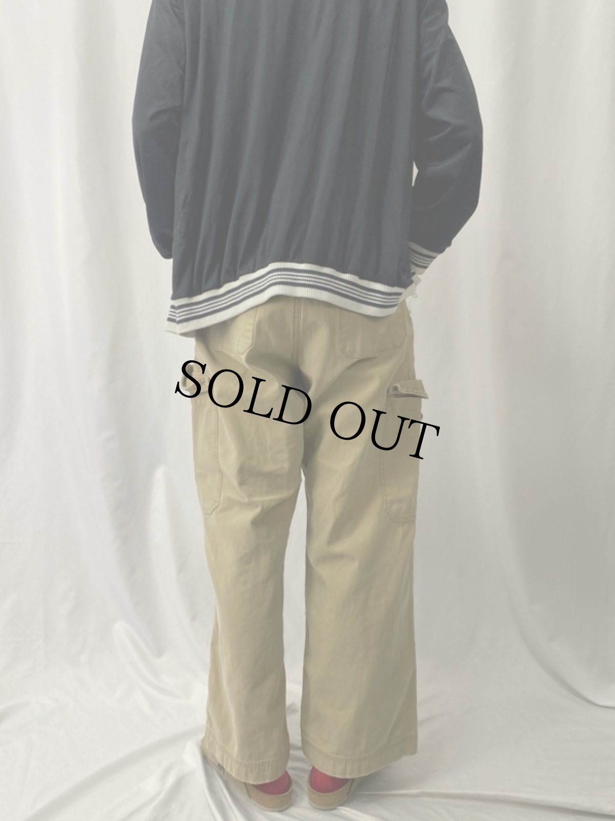 画像4: AMERICAN EAGLE OUTFITTERS ミリタリータイプ カーゴパンツ W37 (4)