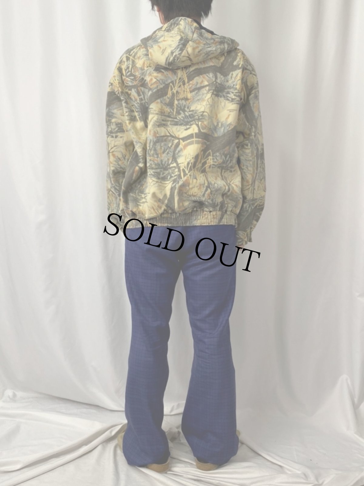 画像4: 90's Everywear West USA製 リアルツリーカモ柄 ハンティングジャケット M (4)