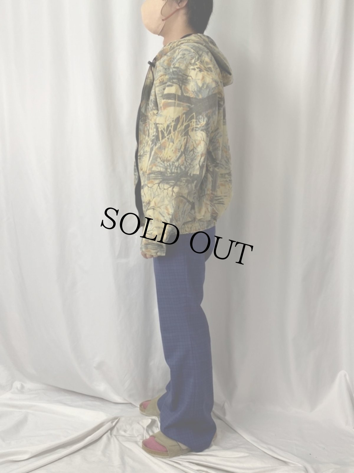 画像3: 90's Everywear West USA製 リアルツリーカモ柄 ハンティングジャケット M (3)