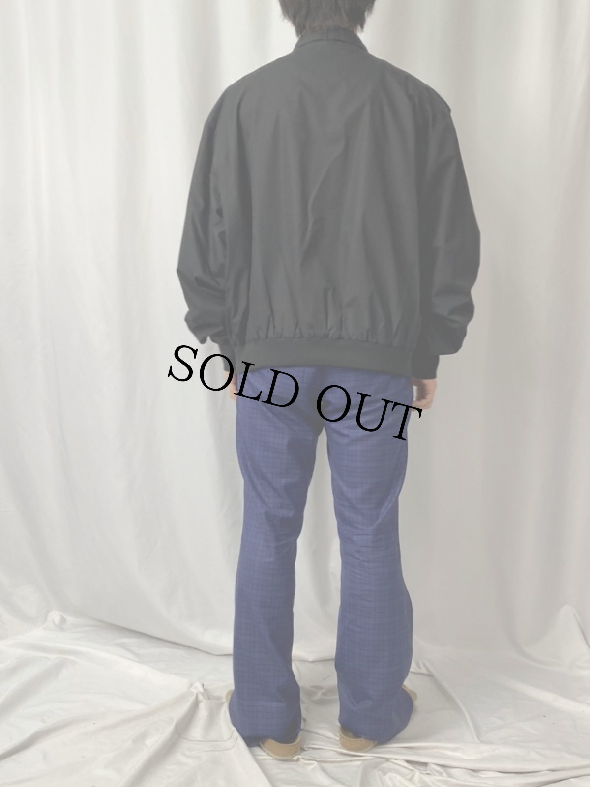 画像4: MEMBERS ONLY ポリエステル×コットン ジップジャケット XL (4)