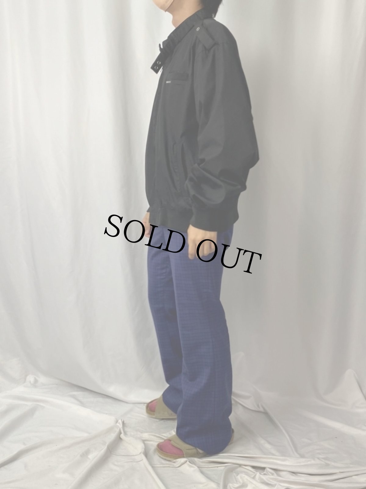 画像3: MEMBERS ONLY ポリエステル×コットン ジップジャケット XL (3)