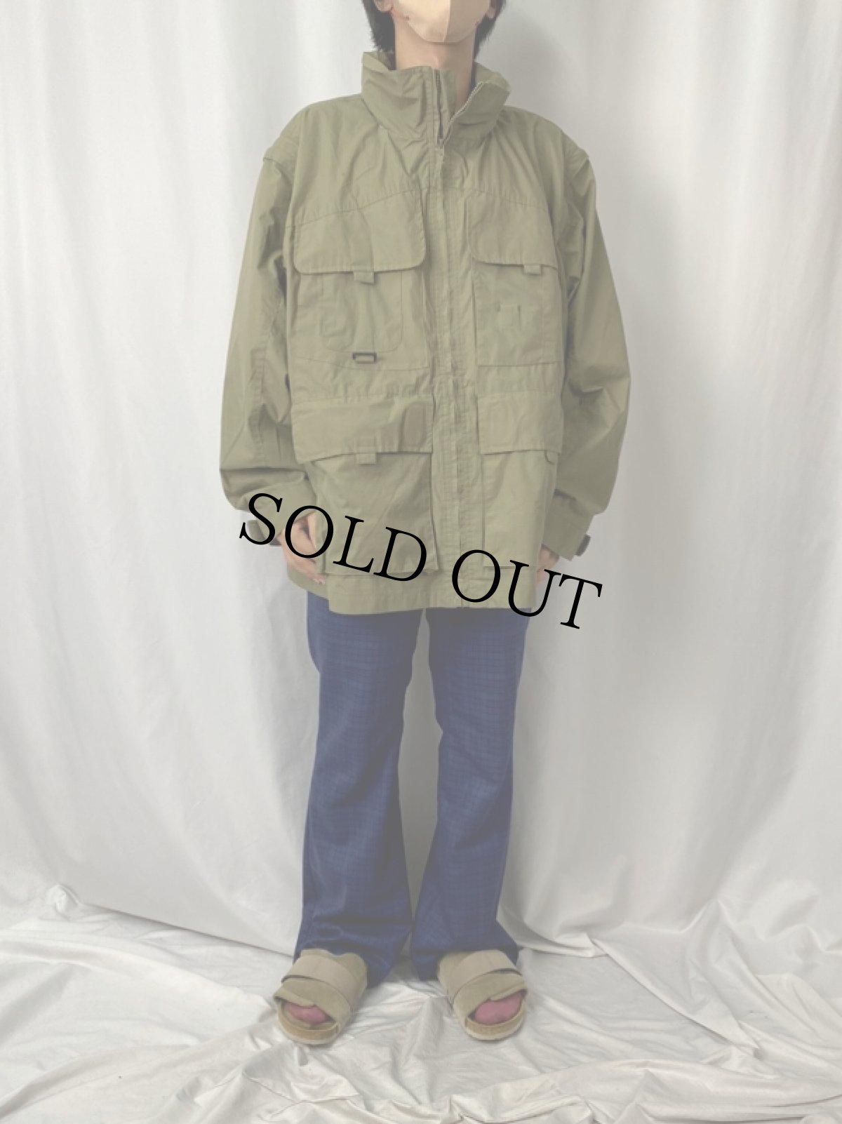 画像2: 90's〜 Coleman ドッキングフィッシングジャケット 2XL (2)