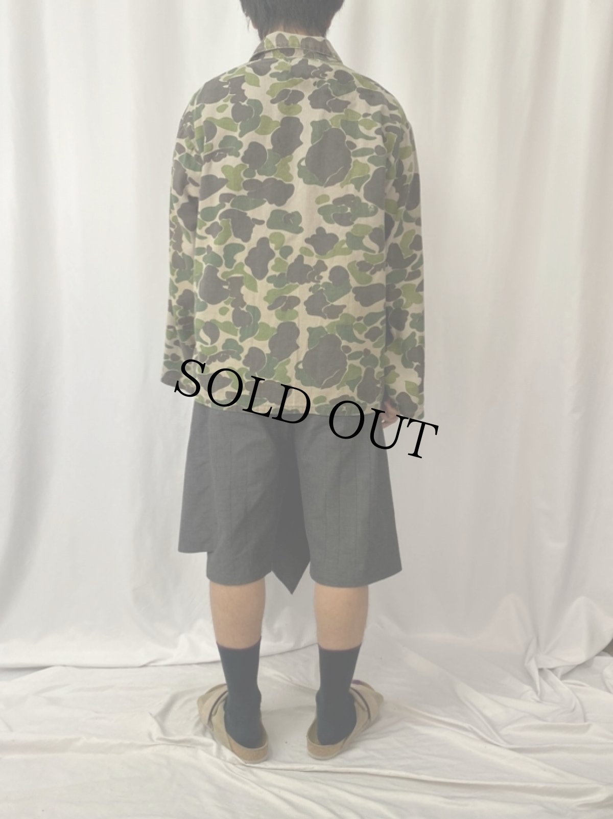 画像4: 70〜80's RANGER ダックハンターカモ柄 ハンティングジャケット L (4)