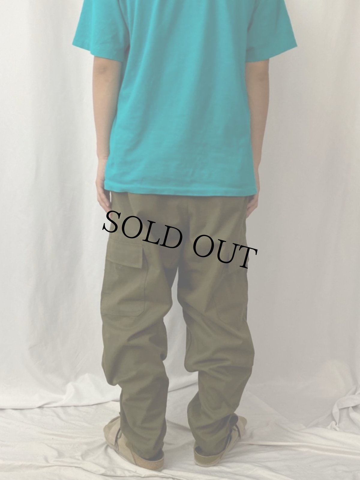 画像4: 80's チェコスロバキア軍 M-85 ダブルニー フィールドパンツ W34 (4)