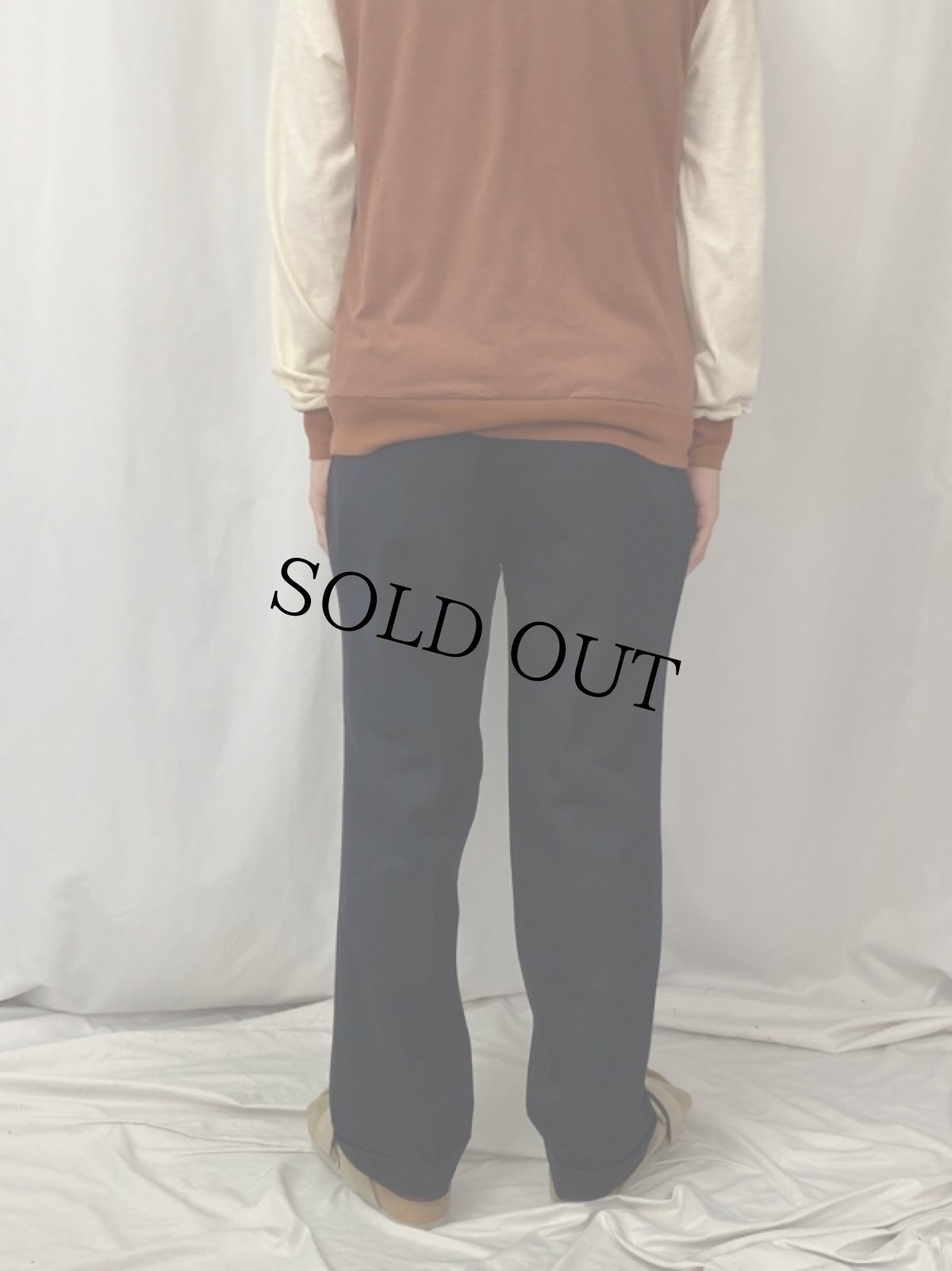 画像4: 50's JAPAN製 2タックスラックス W30 (4)