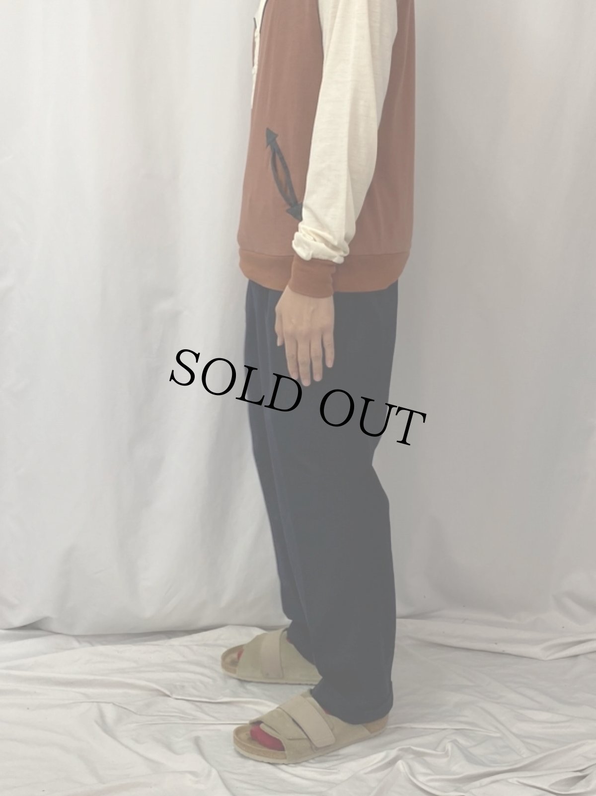 画像3: 50's JAPAN製 2タックスラックス W30 (3)