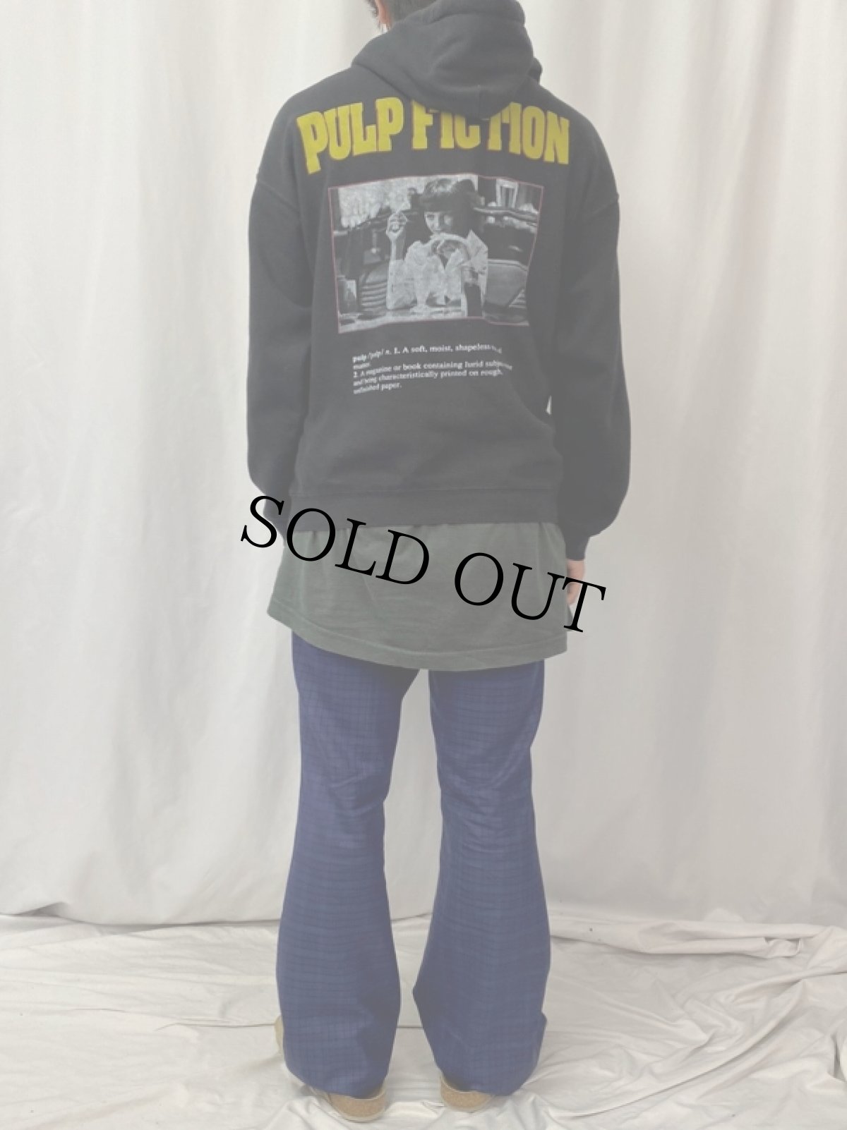 画像5: PULP FICTION クライム映画 プリントスウェットフーディー (5)