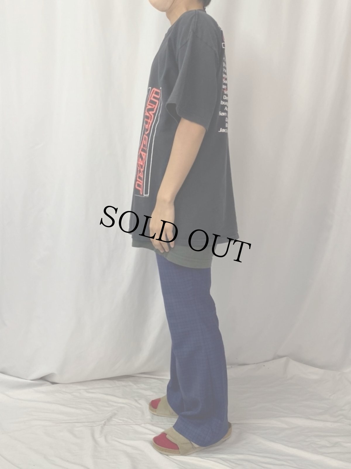 画像3: 90's LIMP BIZKIT ラップメタルバンドツアーTシャツ XL (3)