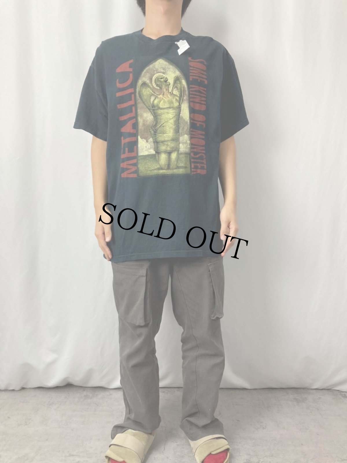 画像2: METALLICA "SOME KIND OF MONSTER" ヘヴィメタルバンド ドキュメンタリー映画Tシャツ XL (2)