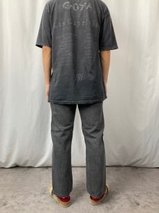 画像3: 2000's Levi's 501 USA製 ブラックデニムパンツ W31 (3)