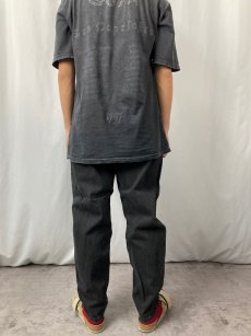画像3: 90's Levi's 560 USA製 "サルファブラック" ブラックデニムパンツ W30 (3)