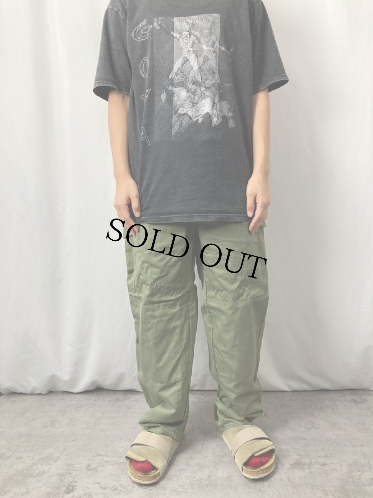 画像2: EURO ituzzi デザインカーゴパンツ W31 (2)