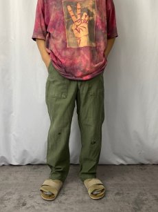 画像2: 70's U.S.ARMY ベイカーパンツ W29 (2)