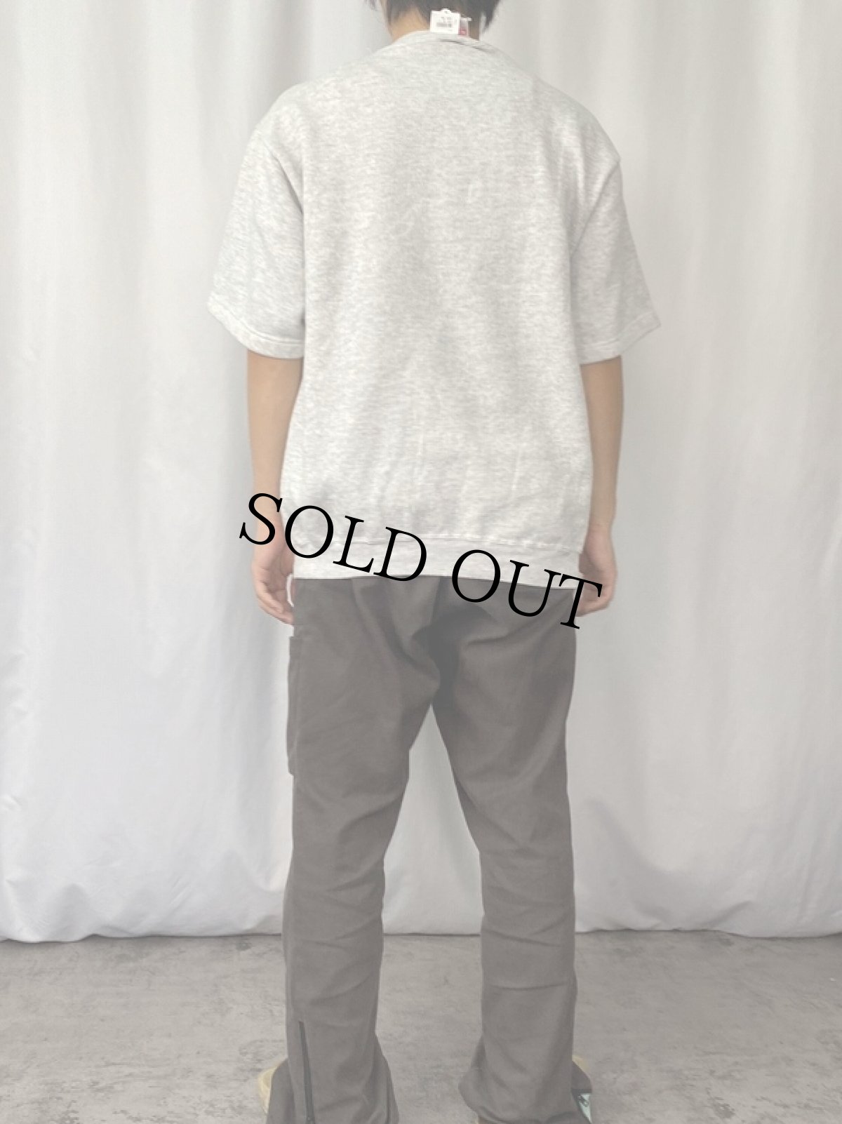 画像3: 80's Hanes USA製 無地半袖スウェット XL (3)