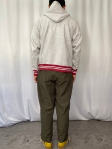 画像3: 90's Champion REVERSE WEAVE USA製 フルスナップスウェットフーディー L (3)