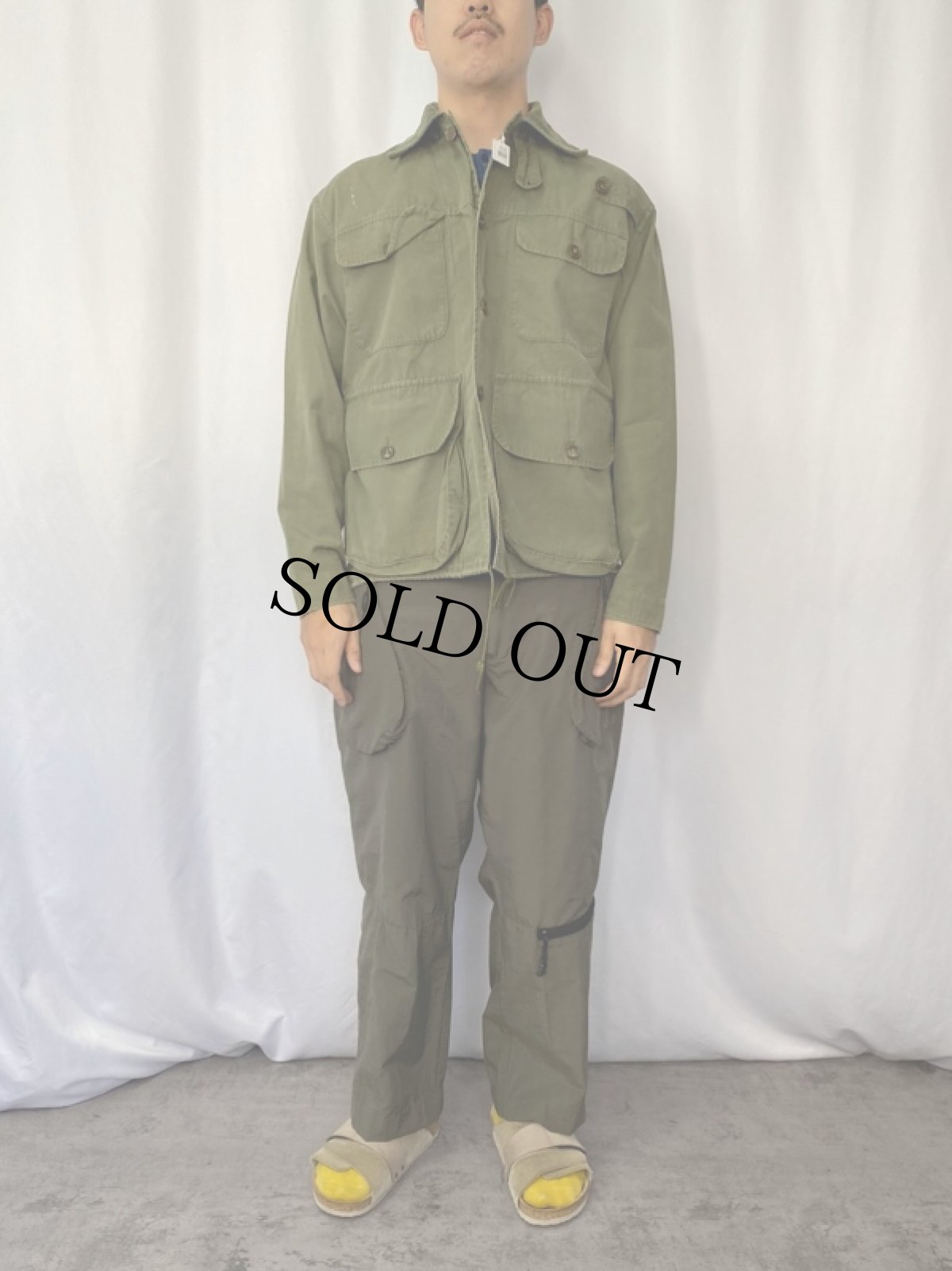 画像2: 50's L.L.Bean 筆記体タグ ワーデンジャケット SIZE40 (2)