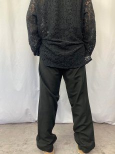 画像3: POLO Ralph Lauren 2タック リネン×コットンスラックス W31 (3)