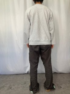 画像3: 90's〜 USA製 REVERSE WEAVE TYPE "KANSAS" カットオフ プリントスウェット L (3)