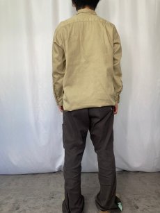 画像3: 60's Lee USA製 マチ付き コットンワークシャツ SIZE16-16 2/1 (3)