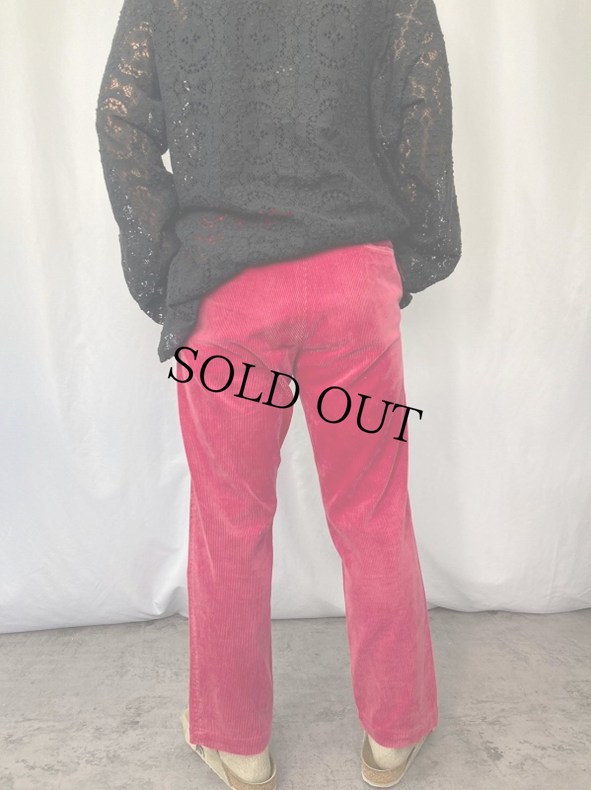 画像3: POLO Ralph Lauren ITALY製 太畝コーデュロイパンツ W31-33 (3)