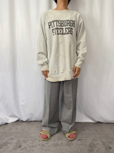 画像2: 90's Champion REVERSE WEAVE "PITTSBURGH STEELERS" プリントスウェット XL (2)