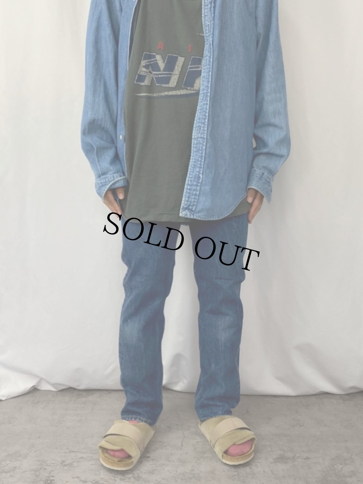 画像2: 90's Levi's 501 USA製 デニムパンツ W29 (2)