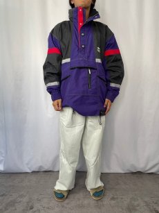 画像2: 【SALE】 POWDERHORN ナイロンアノラックパーカー M (2)