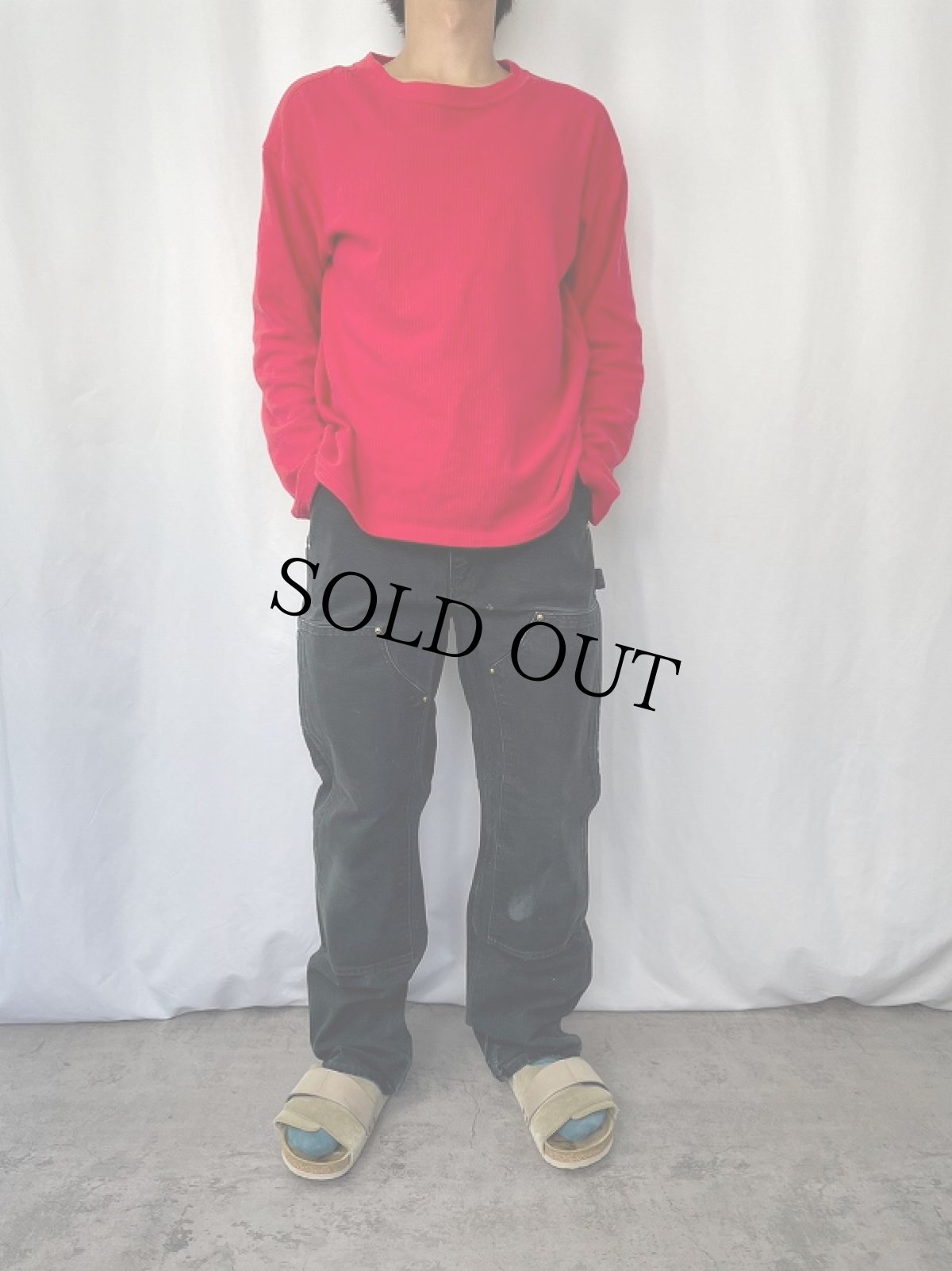 画像2: Carhartt ダブルニー ダックペインターパンツ W31 (2)