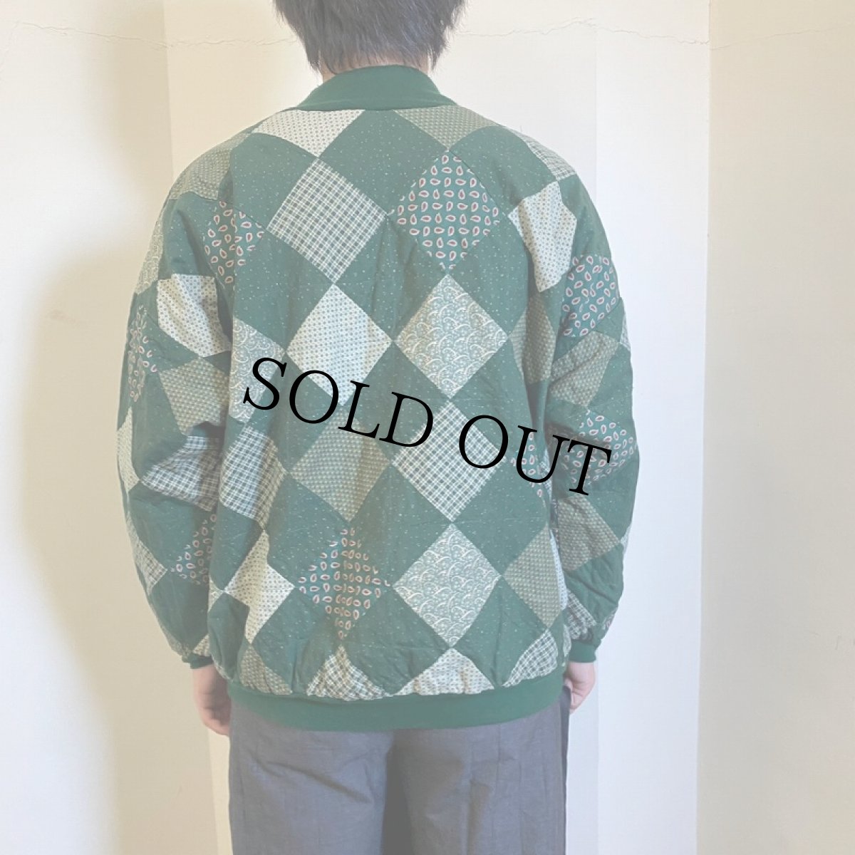 画像3: 〜90's 総柄 パッチワーク ジップジャケット (3)