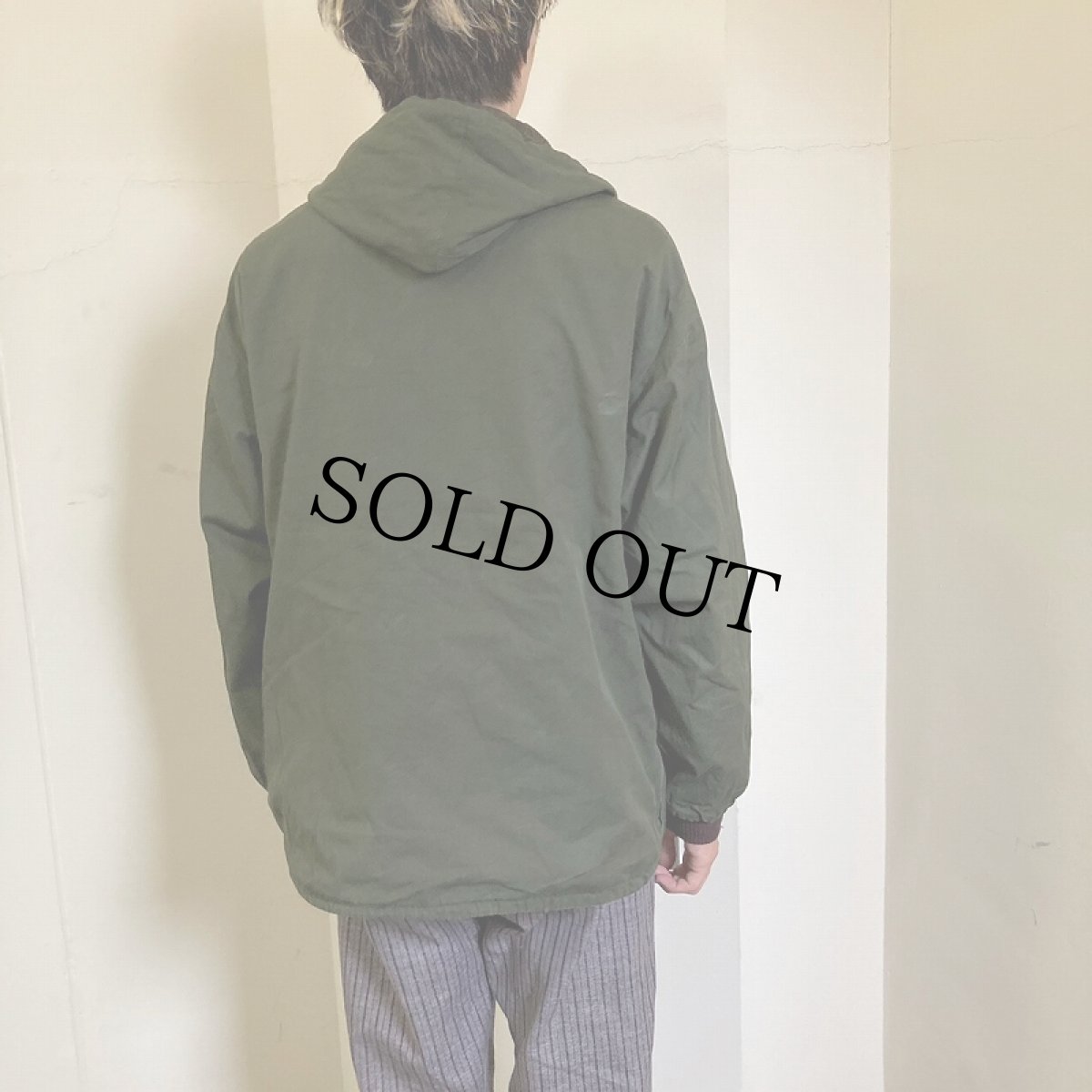 画像4: EURO Abel リバーシブル フルジップパーカー SIZE54 (4)