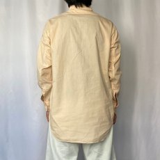 画像3: 50〜60's Tailorized コットンシャツ SIZE15 (3)