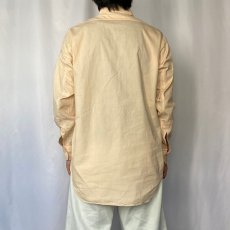 画像3: 【SALE】 50〜60's Tailorized コットンシャツ SIZE15 (3)
